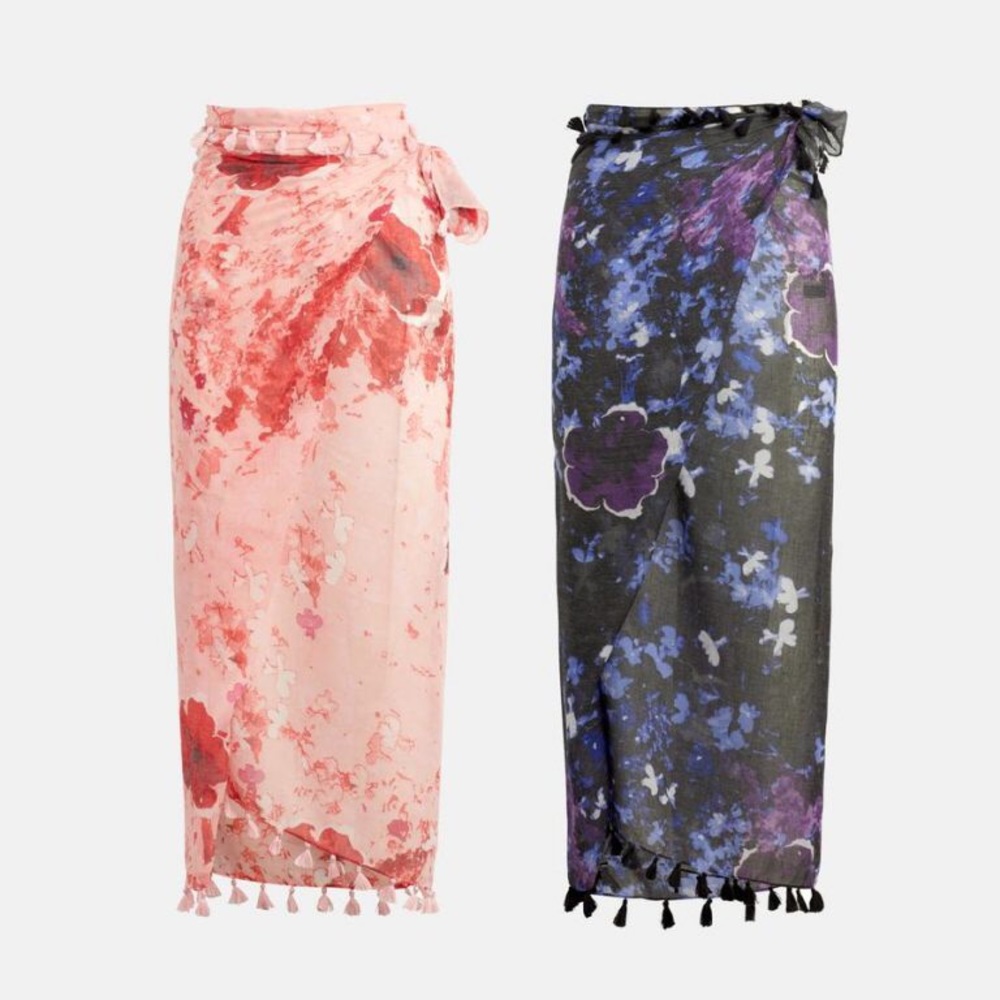 Peter Som Rose Dream Floral Sarong